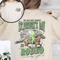 St Patrick's Day Rodeo, Cowboy, St Patrick's Day, Shamrock, Clover, Lucky, Leprechaun Sweatshirt