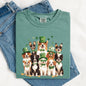 St Patrick's Dogs, Adorable, St Patrick's Day, Shamrock, Clover, Lucky, Leprechaun Tshirt Comfort Colors T-Shirt