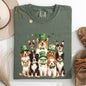 St Patrick's Dogs, Adorable, St Patrick's Day, Shamrock, Clover, Lucky, Leprechaun Tshirt Comfort Colors T-Shirt