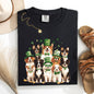 St Patrick's Dogs, Adorable, St Patrick's Day, Shamrock, Clover, Lucky, Leprechaun Tshirt Comfort Colors T-Shirt
