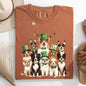 St Patrick's Dogs, Adorable, St Patrick's Day, Shamrock, Clover, Lucky, Leprechaun Tshirt Comfort Colors T-Shirt