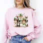 St Patrick's Dogs, Adorable, St Patrick's Day, Shamrock, Clover, Lucky, Leprechaun Sweatshirt
