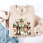 St Patrick's Dogs, Adorable, St Patrick's Day, Shamrock, Clover, Lucky, Leprechaun Sweatshirt