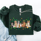 St Patrick's Dogs, Cute, St Patrick's Day, Shamrock, Clover, Lucky, Leprechaun Sweatshirt