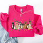 St Patrick's Dogs, Cute, St Patrick's Day, Shamrock, Clover, Lucky, Leprechaun Sweatshirt
