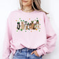 St Patrick's Dogs, Cute, St Patrick's Day, Shamrock, Clover, Lucky, Leprechaun Sweatshirt