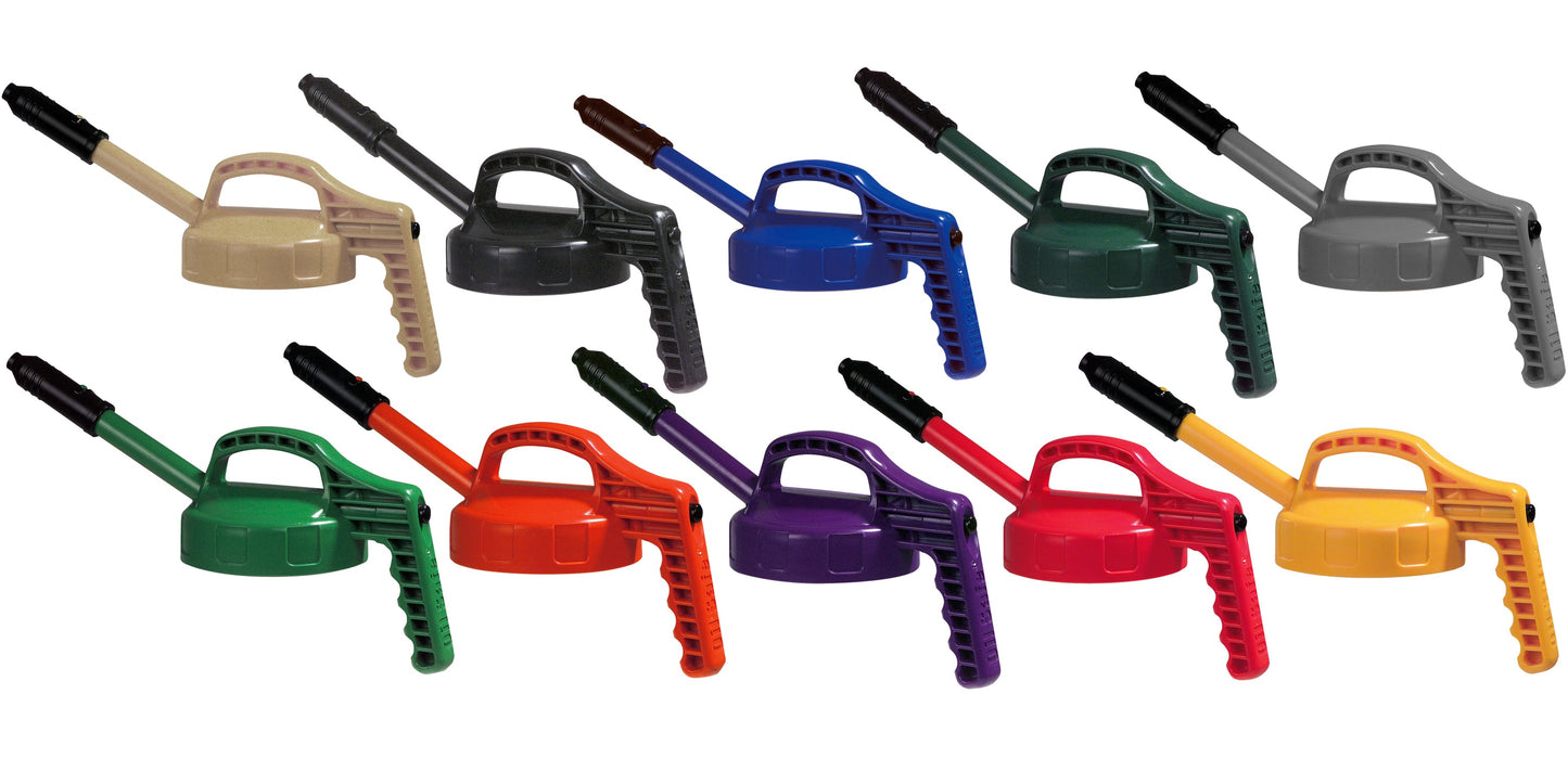 OilSafe |  Stretch Spout  | Controlled-Flow Oil Transfer Lid