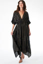 Striped Sequin Midi Dress [Sizes Small and Medium Only]