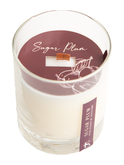 Sugar Plum Wooden Wick Candle