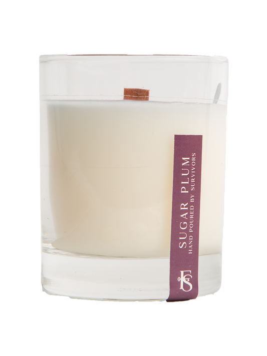 Sugar Plum Wooden Wick Candle