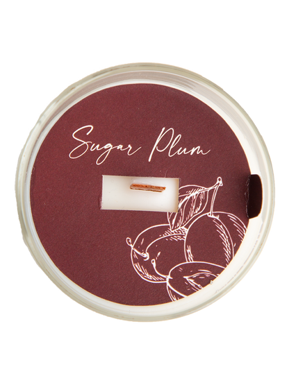 Sugar Plum Wooden Wick Candle