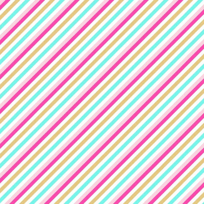 Minky Blanket - Summer Stripe