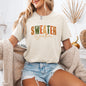 Sweater Weather, Fall, Retro Varsity, Autumn, Pumpkin, Tshirt