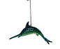 Swordfish Ornament – Coastal Resin Décor (2"H x 6"L)