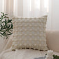 Pack of 2 18"x18" Luxurious Textured Decorative Throw Pillow Set optional of inserts