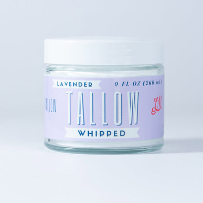 Whipped Tallow | All Natural Moisturizer Choose Scent Size 2oz-85oz