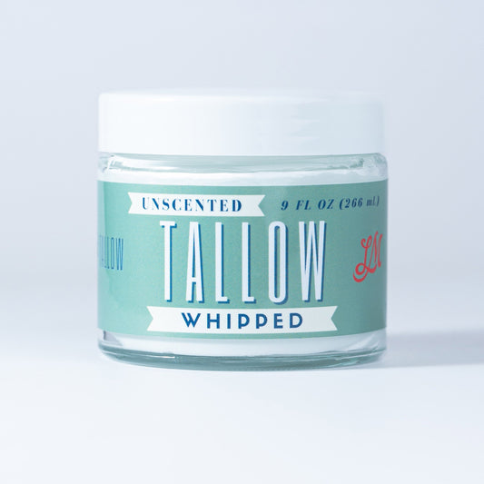 Whipped Tallow | All Natural Moisturizer Choose Scent Size 2oz-85oz