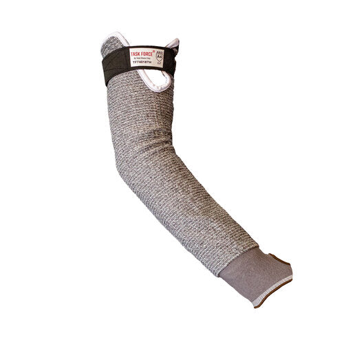 Task Gloves TF74018TH • 13 Gauge HDPE Sleeve, 18" Length, Thumb Hole, Hook & Loop Closure, ANSI A4