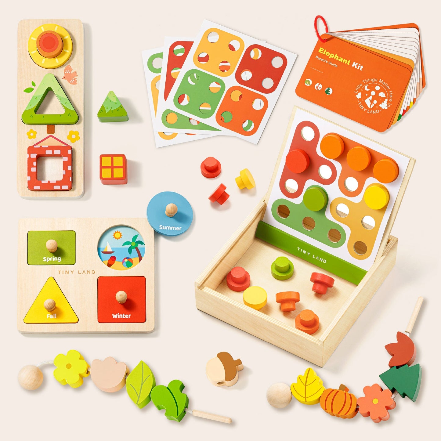 Tiny Land® Montessori Complete Baby Set (0-24 months)