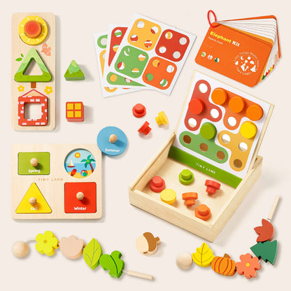 Tiny Land® Montessori Complete Baby Set (0-24 months)