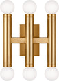 Beckham Modern Triple Sconce