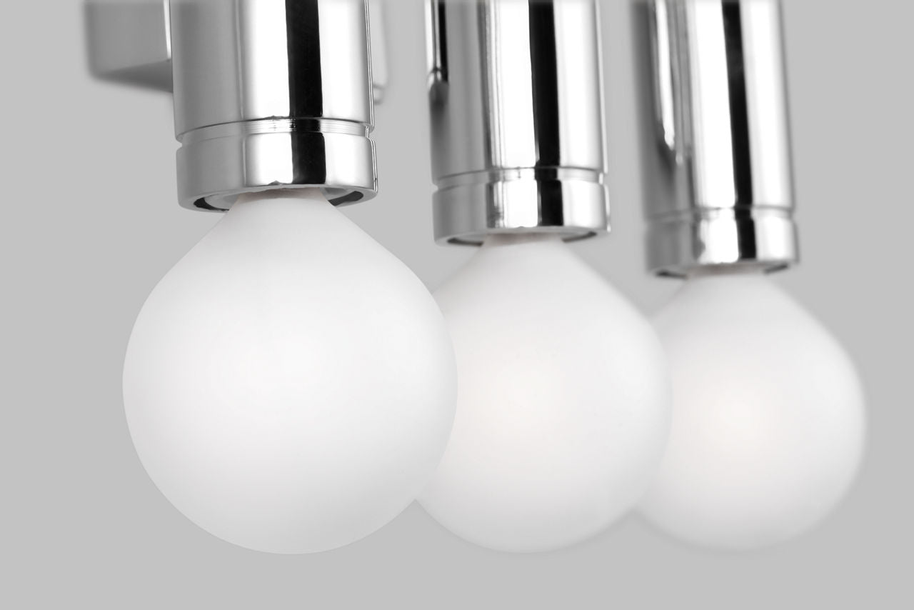 Beckham Modern Triple Sconce