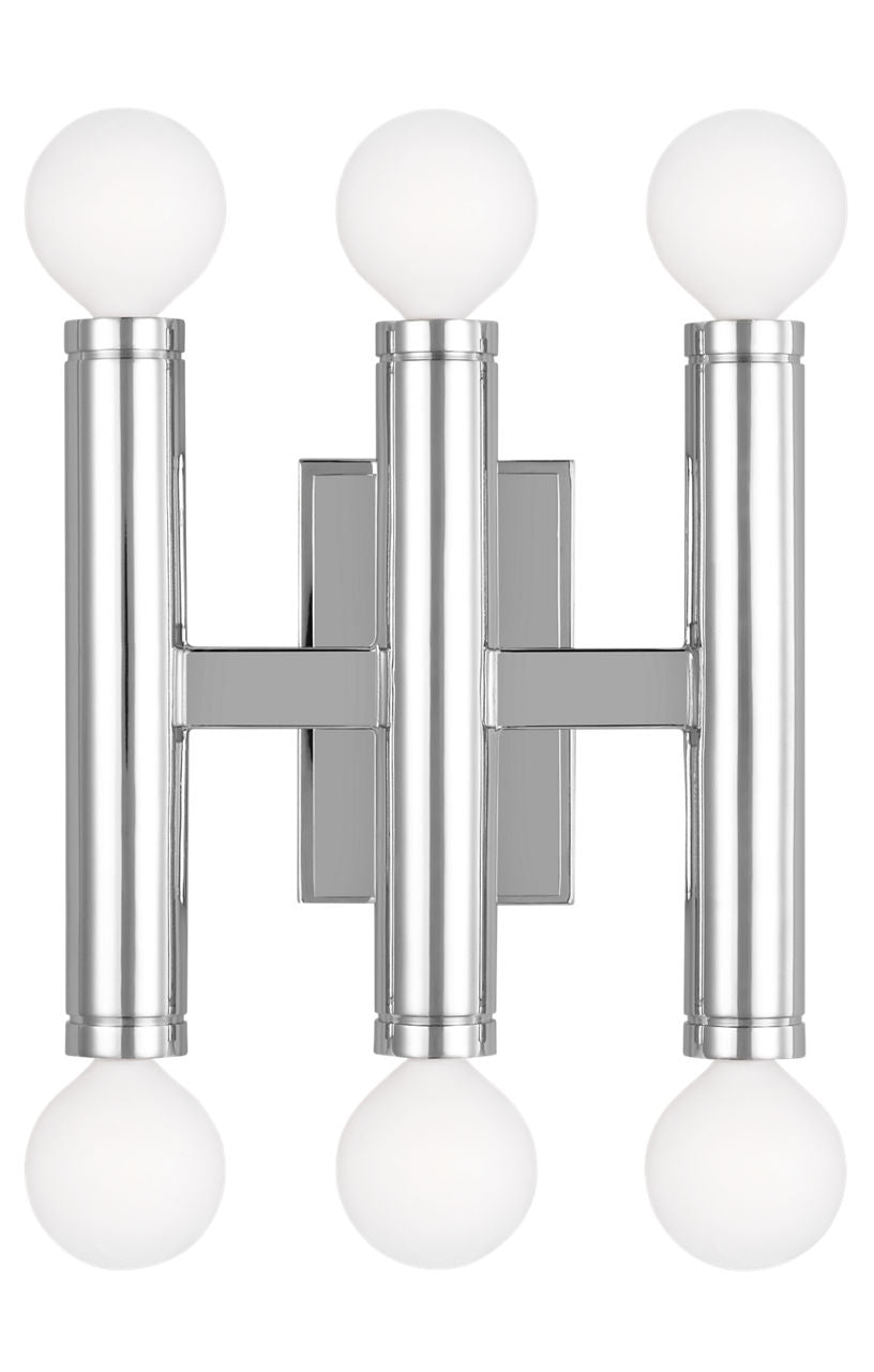 Beckham Modern Triple Sconce