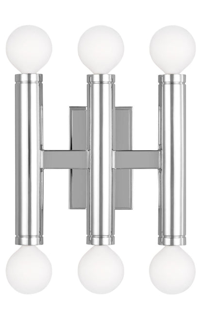 Beckham Modern Triple Sconce