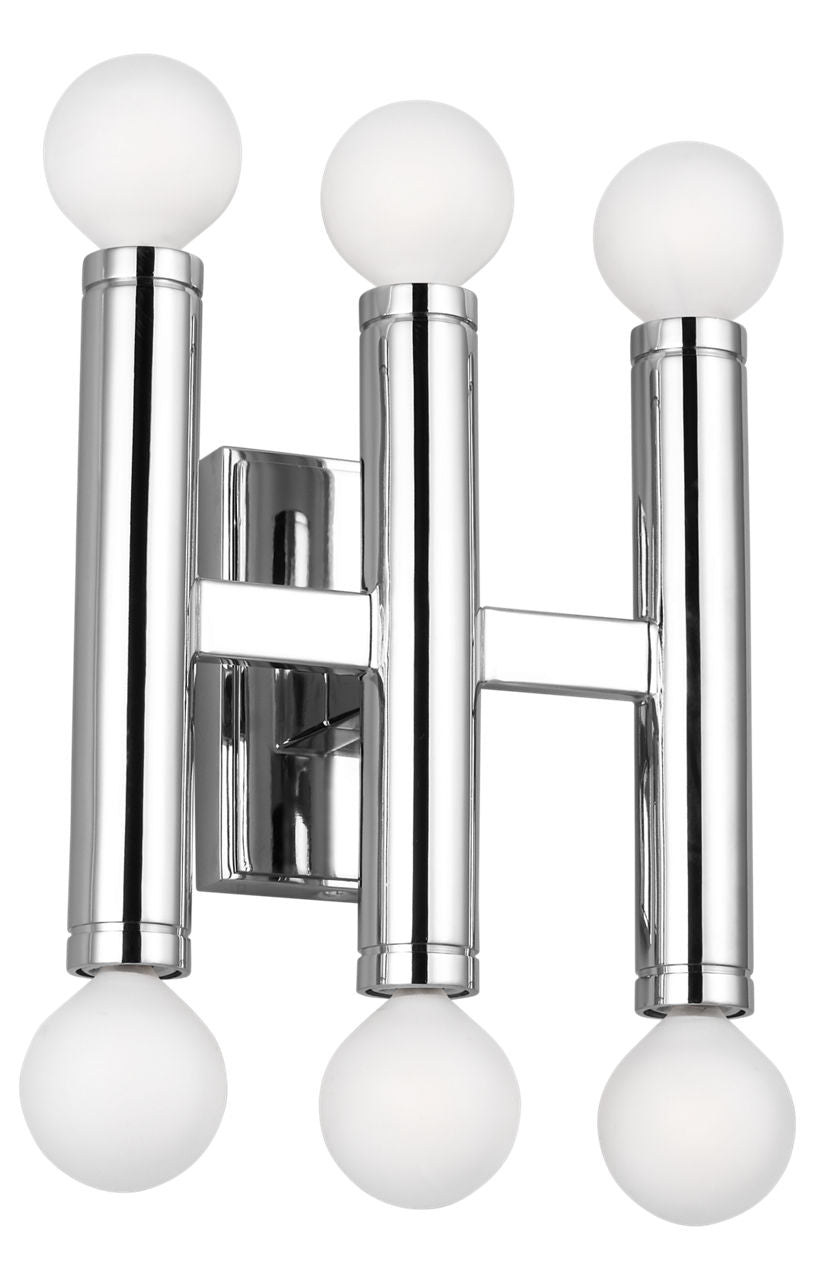 Beckham Modern Triple Sconce