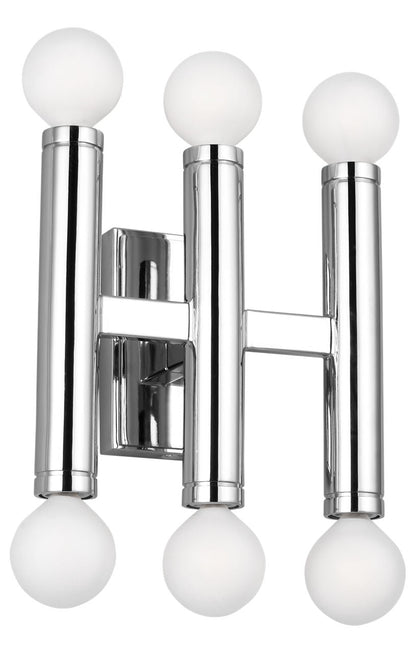 Beckham Modern Triple Sconce