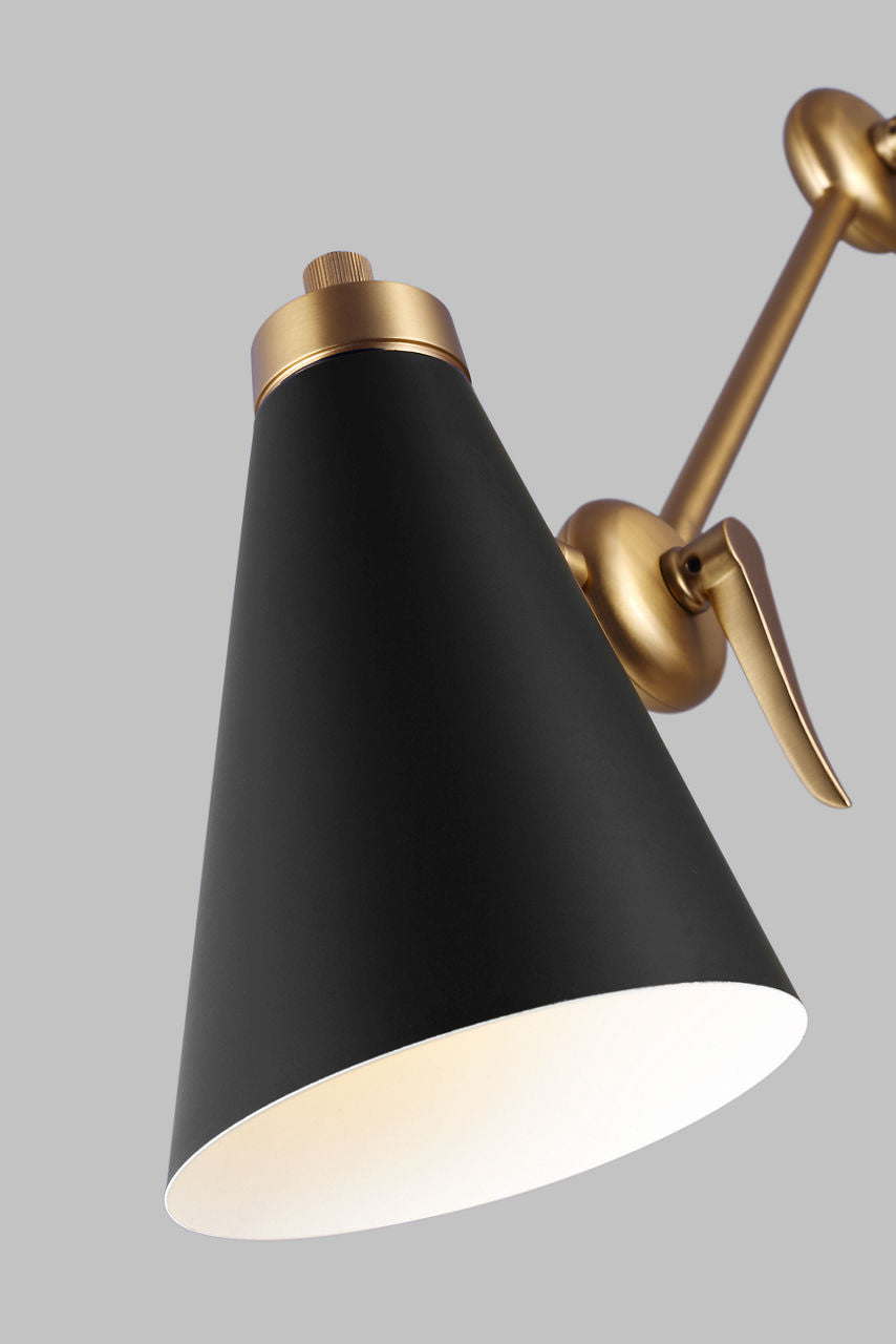 Signoret Two-Arm Library Sconce