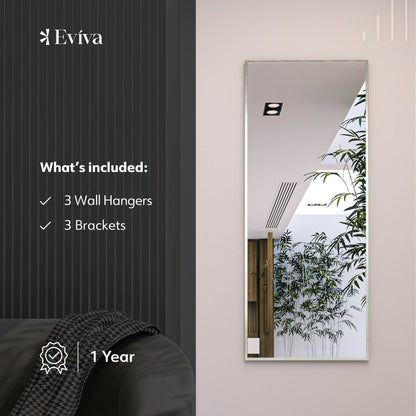 Eviva Sax Metal Framed Mirror