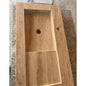 HANDCRAFTED CUSTOM TRAVERTINE SINK - 2 (TR-057)