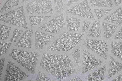 Crystal Triangle Metallic Jacquard - Custom Tablecloths