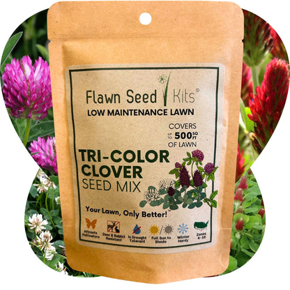 Tri-Color Clover Seed Blend