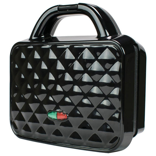 Brentwood Couture Purse Non-Stick Dual Waffle Maker in Black with