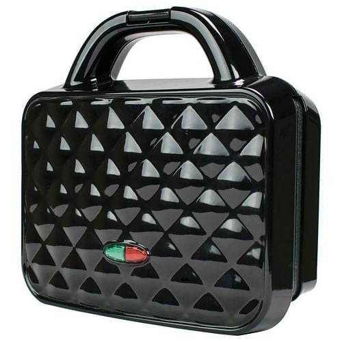 Brentwood Couture Purse Non-Stick Dual Waffle Maker in Black with