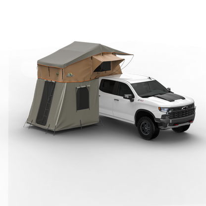 Ranger 65 Softshell Rooftop Tent – 3 Person – Tan – Heavy-Duty Overland Gear