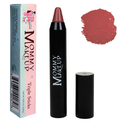 Triple Sticks Lipstick, Cream Blush, and Treatment in Tess