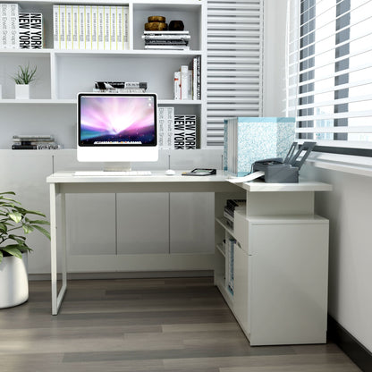 Lexi 55" L-Shaped Corner Desk