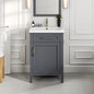 Eviva Garci Bath Vanity with Porcelain Top and Integrated Sink