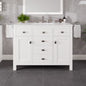 Eviva Artemis Bath Vanity with Engineered Stone Top & Undermount Porcelain Sink (42"-72")