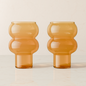 Bubble Drink Glass Set - Tall | Glassware | Under $100 | Kitchen + Metal