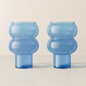 Bubble Drink Glass Set - Tall | Glassware | Under $100 | Kitchen + Metal