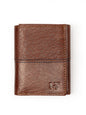 Textured Tri-Fold Men's Wallet