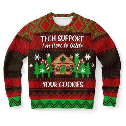 Tech Support IT Christmas Sweatshirt
