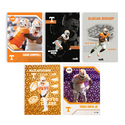 University of Tennessee Football 2025 Trading Cards - Single Pack