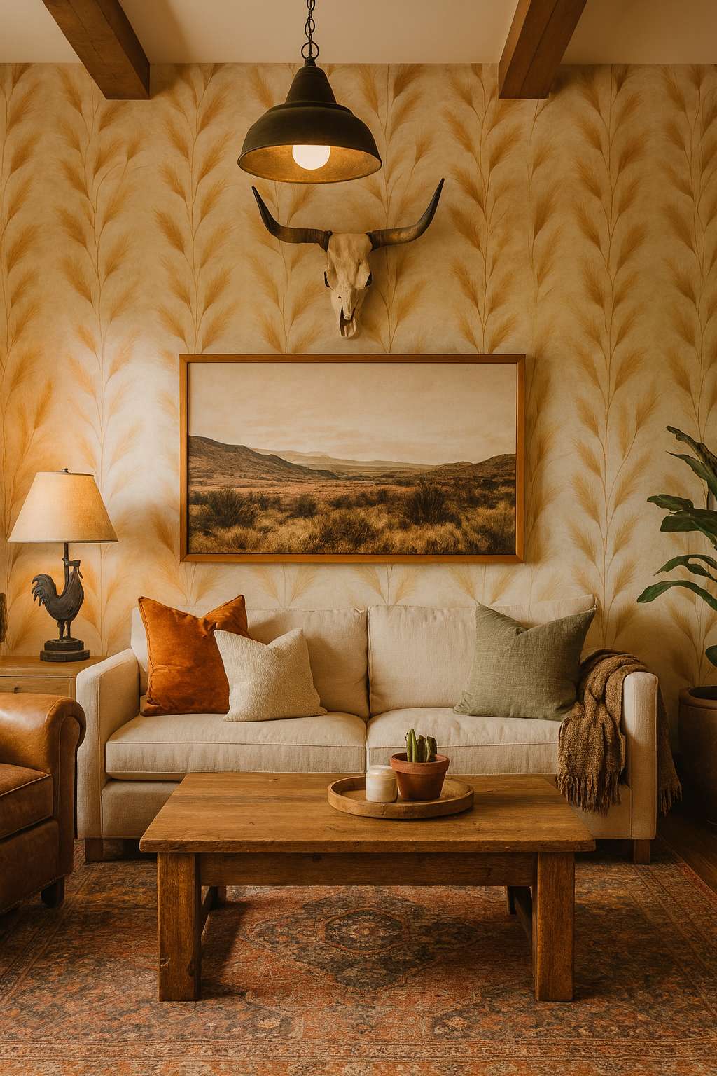 Desert Reed Wallpaper