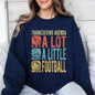 Thanksgiving Agenda, Turkey, Football, Fun, Autumn, Fall Sweatshirt