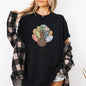 Thanksgiving Turkey, Cute, Autumn, Words Tshirt Comfort Colors T-Shirt